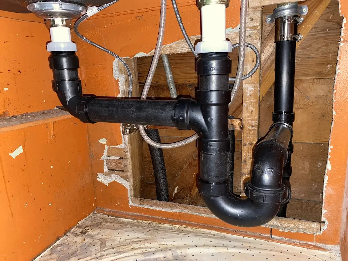 Professional Repiping Services equipment and tools on the job in Independence